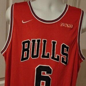 NIKE CHICAGO BULLS ALEX CARUSO #6 RED JERSEY SIZE XL 50 NBA BASKETBALL